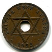 West Africa, Giorgio VI (1936-1952): penny 1952 (KM#30a)
