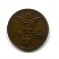 Danzica, Città Libera (1919-1939): 2 pfenning 1926 (KM#141)
