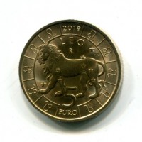 San Marino 2019: 5 euro "Leo"