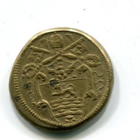 Peso Monetale: Innocenzo XI "Testone Pontificio", g.8,90