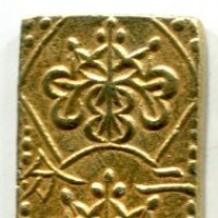 Giappone, periodo Ansei (1856-1860): 2 bu (JNDA#9-27), gr. 5,65