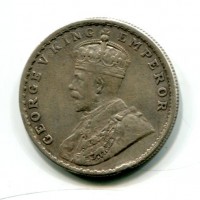 India Britannica, Giorgio V (1910-1936): 1 rupia 1916 (KM#524)
