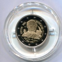 Vaticano 2023: 2 euro commemorativi "150° Anniversario Della Morte Di Alessandro Manzoni",  in cofanetto ufficiale

