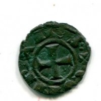 Brindisi, Corrado I (1250-1254): denaro (MIR#304), 0,72g
