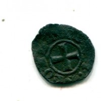 Brindisi, Corrado I (1250-1254): denaro (MIR#304), 0,48g