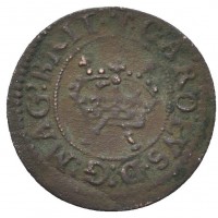 Irlanda, Carlo I (1625-1649): farthing (Spink#6526), grammi 0.60