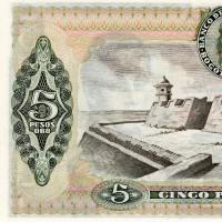 Colombia: 5 Pesos oro 01/01/1980 "Jose' Maria Cordoba" (Pick. N.406f)
