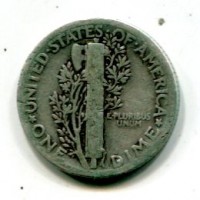 USA: 10 cent. 1928 "Mercury"
