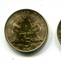 San Marino 2019: 5 euro "Gemini"