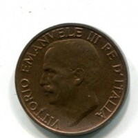 Vittorio Emanuele III (1900-1943): 10 cent. 1926 "Ape" (Gigante#235), rame rosso