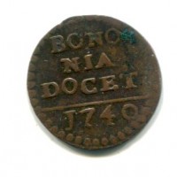 Roma, Benedetto XIV (1740-1758): quattrino 1740 (Muntoni#237)
