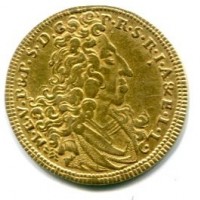 Germania, Bavaria, Maximilian II (1679-1826): gulden 1702 (Friedberg#219)