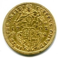 Germania, Bavaria, Maximilian II (1679-1826): gulden 1702 (Friedberg#219)