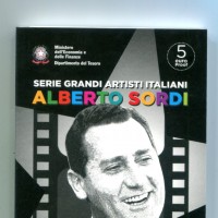 Italia 2022: 5 euro "Alberto Sordi", nella confezione originale