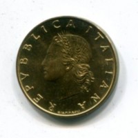 Repubblica Italiana (dal 1946): 20 lire 1968 "Ramo di quercia" (Gigante#195)
