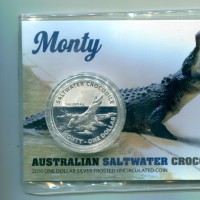 Australia, Elisabetta II (1952-2022): 1 dollaro 2016 "Monty", nel blister originale