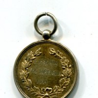 Torriglia (Ge) 1911: medaglia della Pro-Loco "Gara di Bocce", diametro 23mm