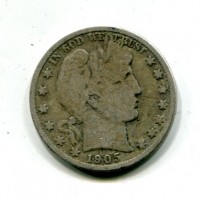 USA: 1/2 dollaro 1905 "Barber"