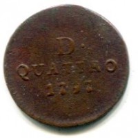 Genova, Dogi Biennali III fase (1637-1797): 4 denari 1777 (MIR,319#361)
