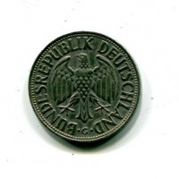 Germania, Rep. Federale (dal 1949): 1 marco 1957-G (KM#110)