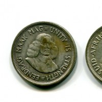 Sud Africa: 10 cent. 1962 (KM#60)