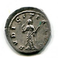 Etruscilla (249-251 d.C.): antoniniano "PVDICITIA AVG" (RIC,IV#58b), gr.3,86