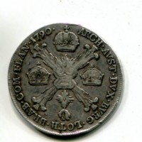 Austria, Giuseppe II (1780-1790): 1/2 tallero 1790-A (KM#34)