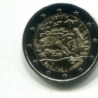 Lituania 2021: 2 euro commemorativi "Biosfera di Zuvintas"