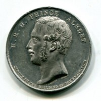 Gran Bretagna, Principe Alberto: medaglia 1851, opus W.J. Taylor (Elmen#1463), 38mm