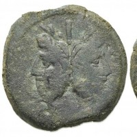 Marcia, Q. Marcius Libo (148 a.C.): asse (Crawford#215/2a; RBW#916), grammi 23,77
