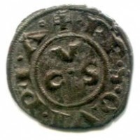 Ancona, Repubblica (sec.XIII-XIV): denaro (Biaggi#42)

