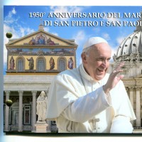 Vaticano 2017: 2 euro commemorativi "1950° Anniversario Del Martirio Dei Santi Pietro e Paolo" in confezione originale