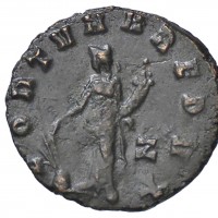 Quintillo (270 d.C.): antoniniano "FORTVNA REDUX" (RIC#20), gr. 2.94