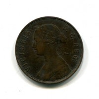 Canada, Vittoria (1837-1901): 1 centesimo 1872 (KM#1)
