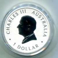 Australia, Carlo III (dal 2022): 1 dollaro 2024 "Koala" -Oncia-
