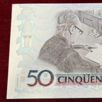 Brasile: 50 cruzeiros su 50 cruzados novos (1990) "C. Drummond de Andrade" (Pick#223)
