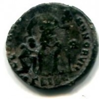 Valente (364-378 d.C.): follis "GLORIA ROMANORVM" (RIC#14), zecca di Siscia