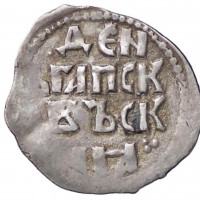 Russia, Pskov Repubblica (1425-1510): denga (Petrov#425), grammi 0.75