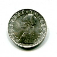 Repubblica Italiana (dal 1946): 500 lire 1958 "Caravelle" (Gigante#8)