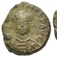 Giustiniano I (527-565 d.C.): decanummo, zecca di Ravenna o Roma (Sear#308), grammi 4.99