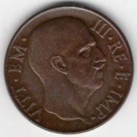 Vittorio Emanuele III (1900-1943): 5 cent. 1936-XIV "Impero" (Gigante#284)
