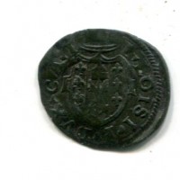 Castro, Pier Luigi Farnese (1545-1547): quattrino (CNI#67/99)