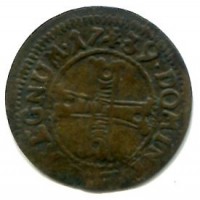 Svizzera, Chur, Joseph Benedikt Von Rost: bluzger 1712 (KM#157)
