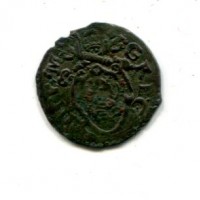 Macerata, Gregorio XIII (1572-1585): quattrino (Muntoni#449)