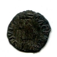 Macerata, Gregorio XIII (1572-1585): quattrino (Muntoni#451)