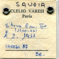 Vittorio Emanuele III (1900-1943): 2 lire 1911 "Quadriga Veloce" (Gigante#98). perizia "C. Varesi"
