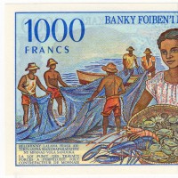 Madagascar: 1000Franchi 1994 (Pick#76a)