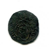 Macerata, Gregorio XIII (1572-1585): quattrino (Muntoni#451)