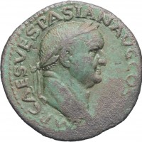 Vespasiano (69-79 d.C.): asse "FORTVNAE REDVCI" (RIC#302), grammi 11.69, mm 28
