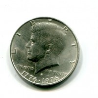 USA: 1/2 dollaro 1976-S "1776-1976 Bicentenario"